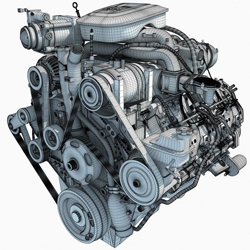 P9E43 Engine